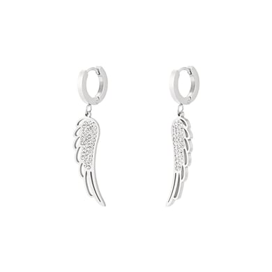 1 Pair Sophisticated Series Chic SwingsTitanium Steel Gold Color Women's Drop Earrings h5 