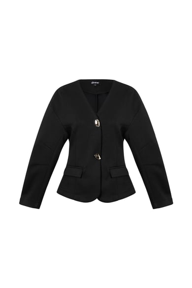 Conjunto de traje de mujer de fibra de poliéster (poliéster) Color sólido Ropa elegante para otoño/invierno h5 
