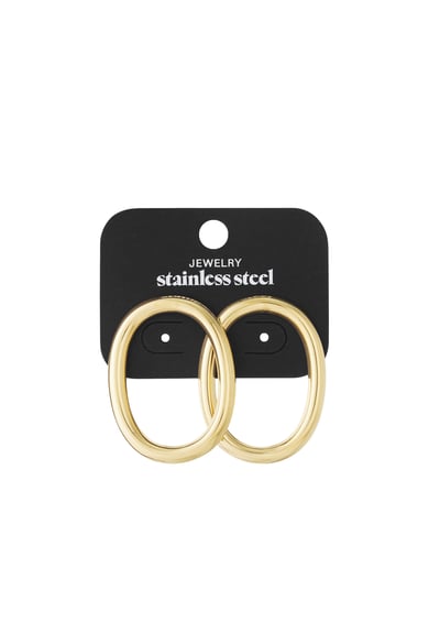 Edelstahl Ohrstecker Geometrisch Casual Daily Simple Serie Damenschmuck h5 Bild4