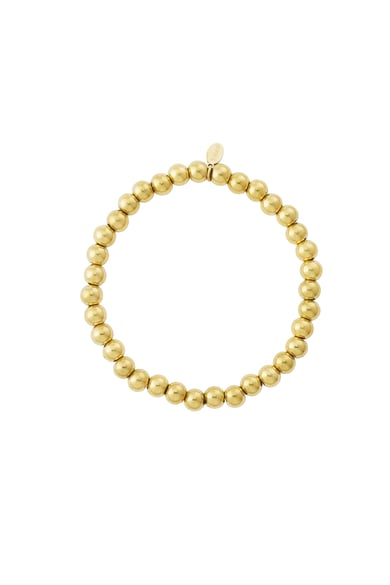 Solid bead bracelets-6mm h5 