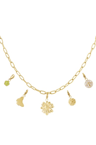 Detaillierte DIY-Halskette mit Blumenmotiv h5 