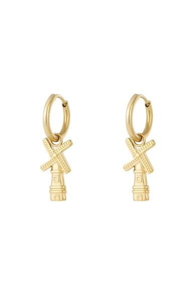 Edelstahl Tropfen Ohrringe Cartoon Casual Täglich Einfache Serie frauen schmuck h5 