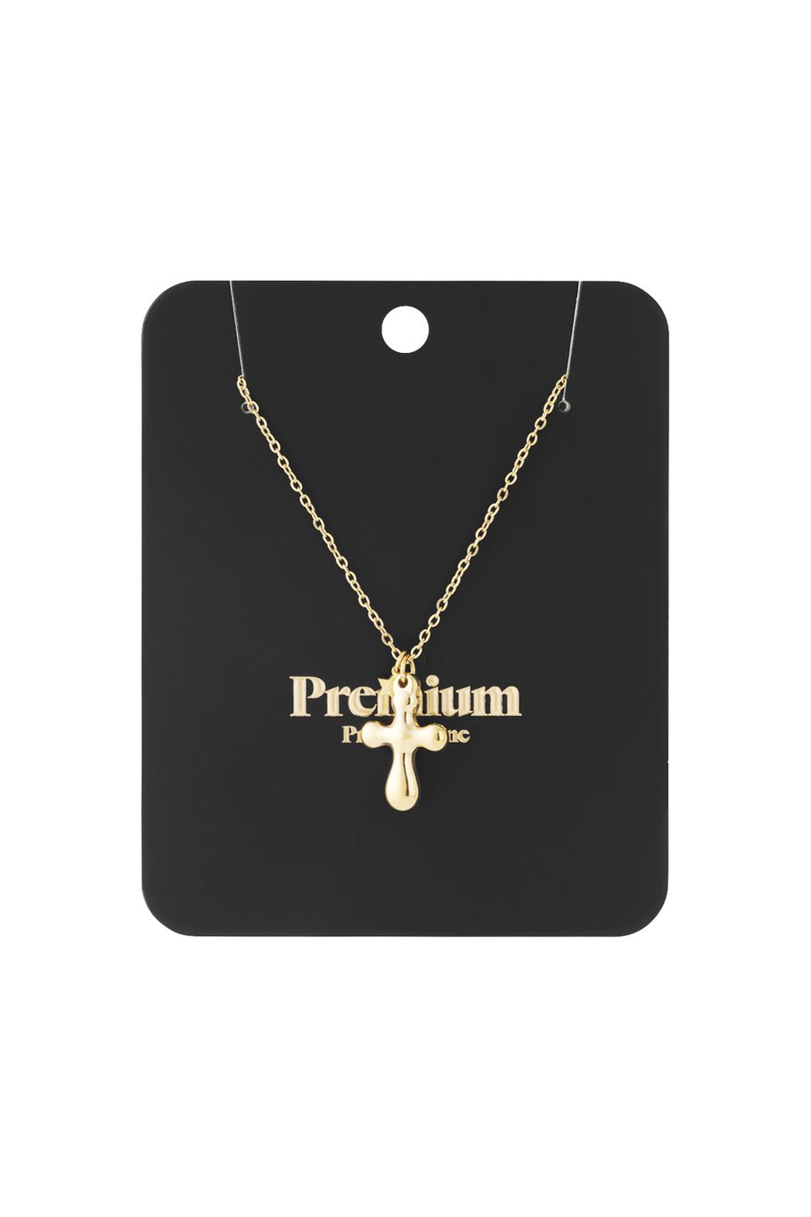 304S.steel Anhänger Halsketten Kreuz Casual Täglichen Einfache Serie frauen schmuck Bild3