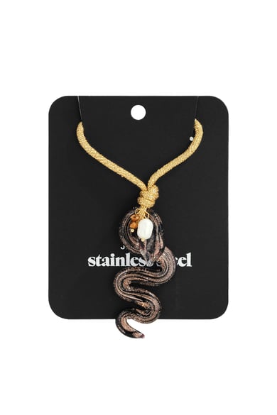 Polyester hanger kettingen slang Casual Dagelijks Eenvoudig Serie Dames sieraden h5 Afbeelding3