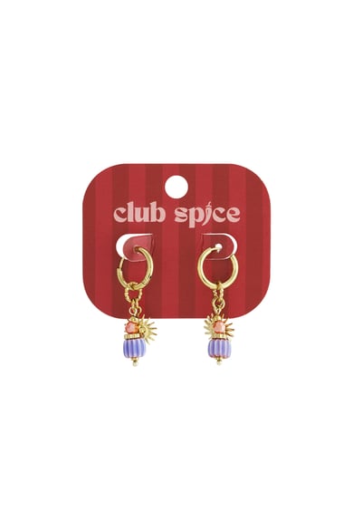 Sun Happy Charm Ohrringe h5 Bild3