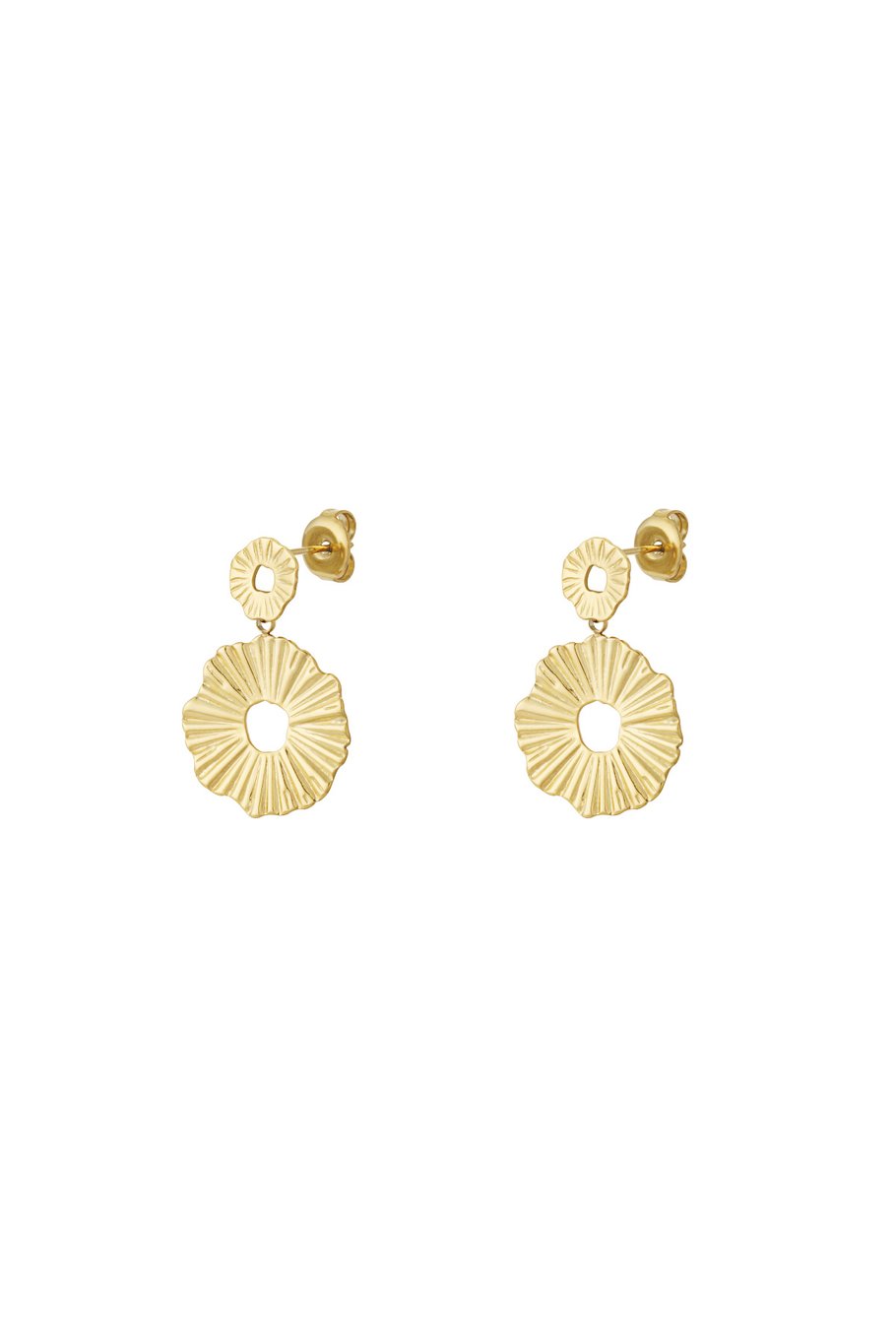 Sunburst Flower Earrings 