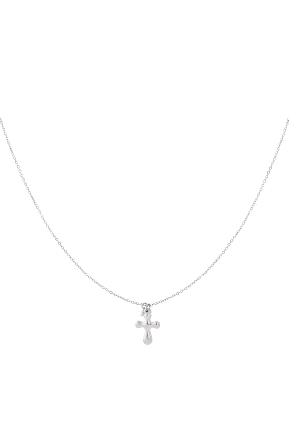 304S.steel Anhänger Halsketten Kreuz Casual Täglichen Einfache Serie frauen schmuck