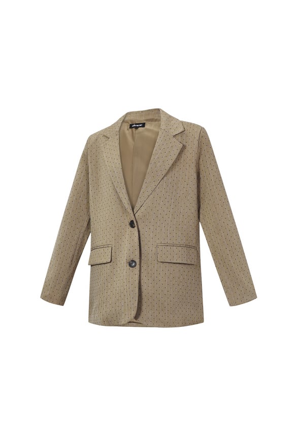 Blazer mit Strassstreifen