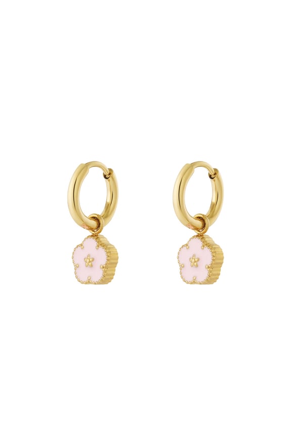 Mini pendientes de flores 2