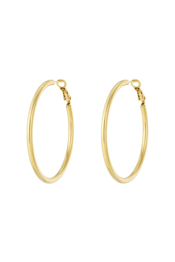 Basic Hoop Küpeler L 2