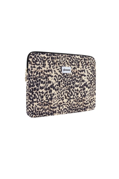 Borse tecnologiche con stampa leopardata, accessori quotidiani in poliestere h5 Immagine3