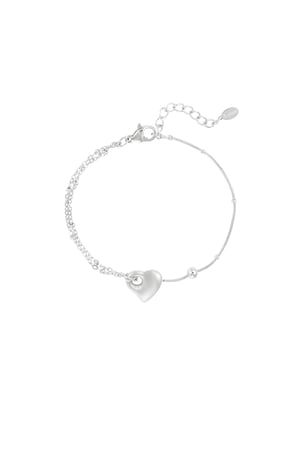 Love link bracelet - Silver Color color h5 