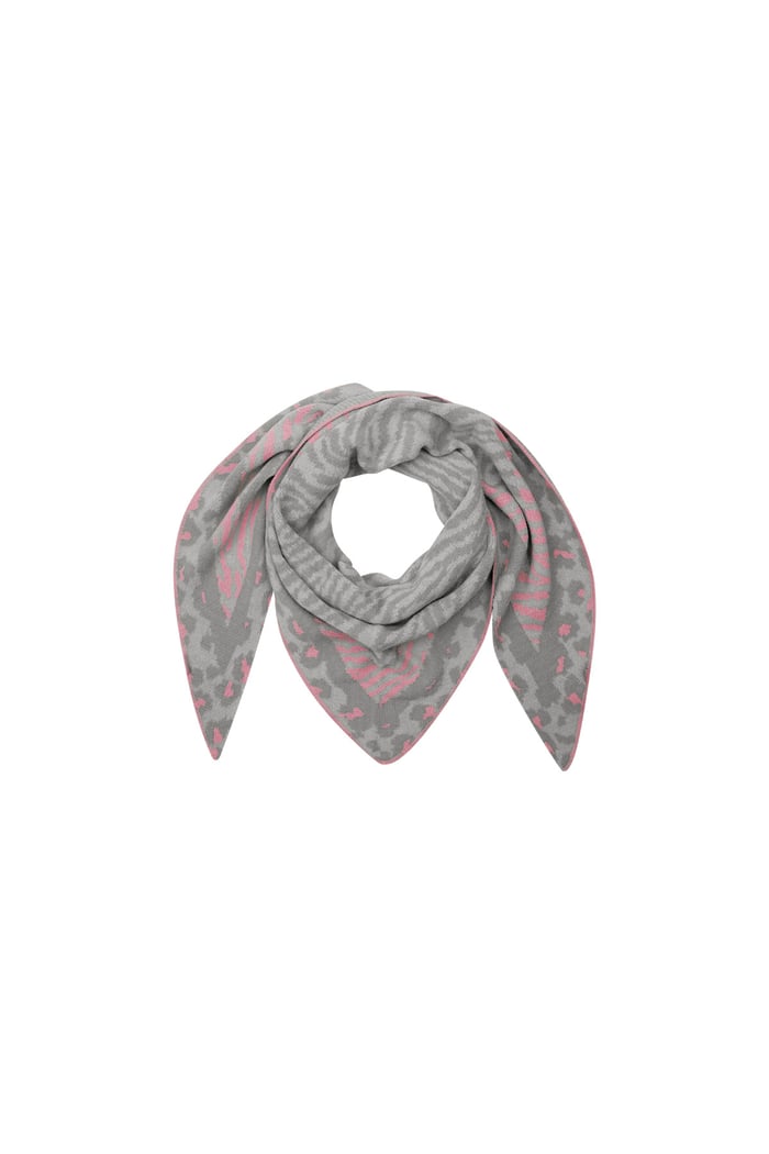 Vibrant vibes scarf - pink 