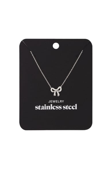 simple bow necklace h5 Picture2