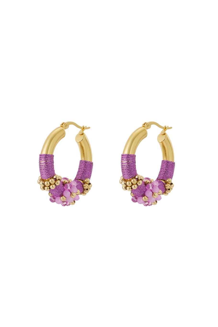 Summer color earrings 