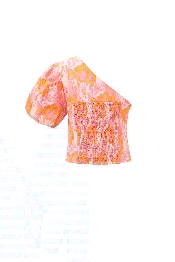 Kurzarmshirts Blumendruck Elegant Frühling/Sommer 2