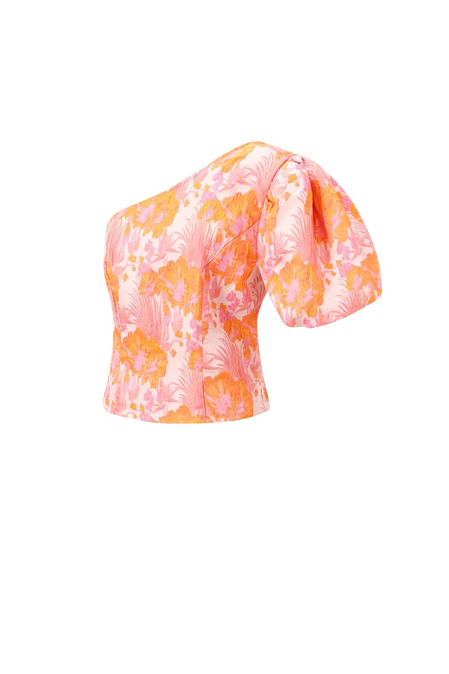 Top a maniche corte Stampa floreale Elegante Primavera/Estate Immagine2