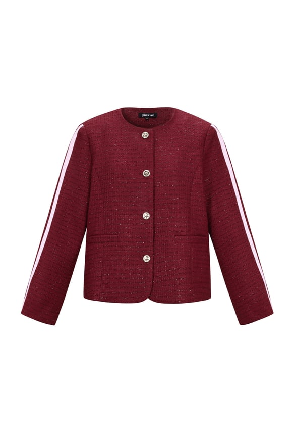 Polyester elyaf (polyester) Ceketler & Montlar Ekose Şık Sonbahar/Kış Giysileri 2