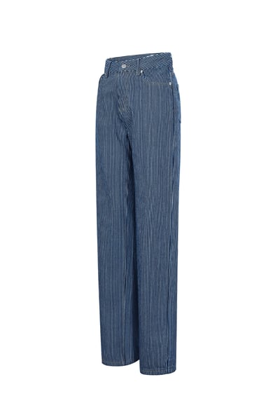 Cotton Denim pants Stripes Casual All Fit  Clothes h5 Picture2