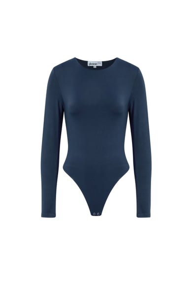 Nylon Shapewear Bodysuit Solid color Basic All Fit  Clothes h5 