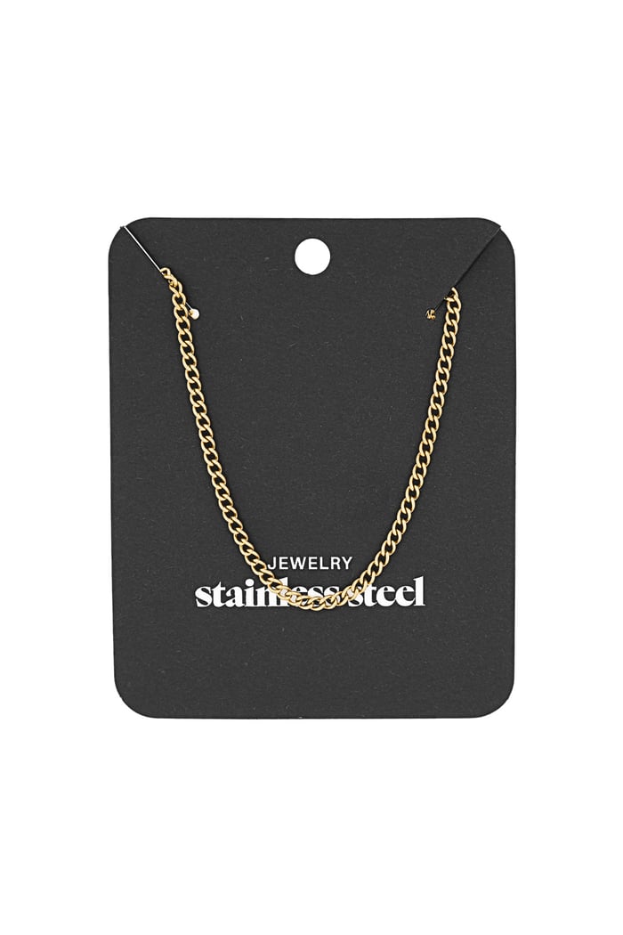 Necklace Chain Sanya Gold Color Stainless Steel Picture5