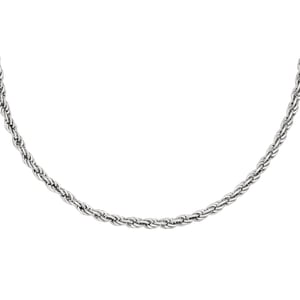 Kette Twisted Chain - silberfarben h5 