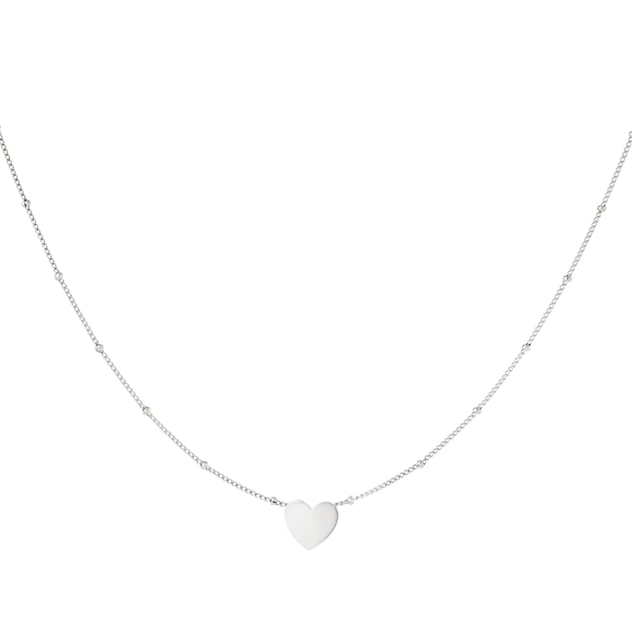 Minimalistic necklace heart 