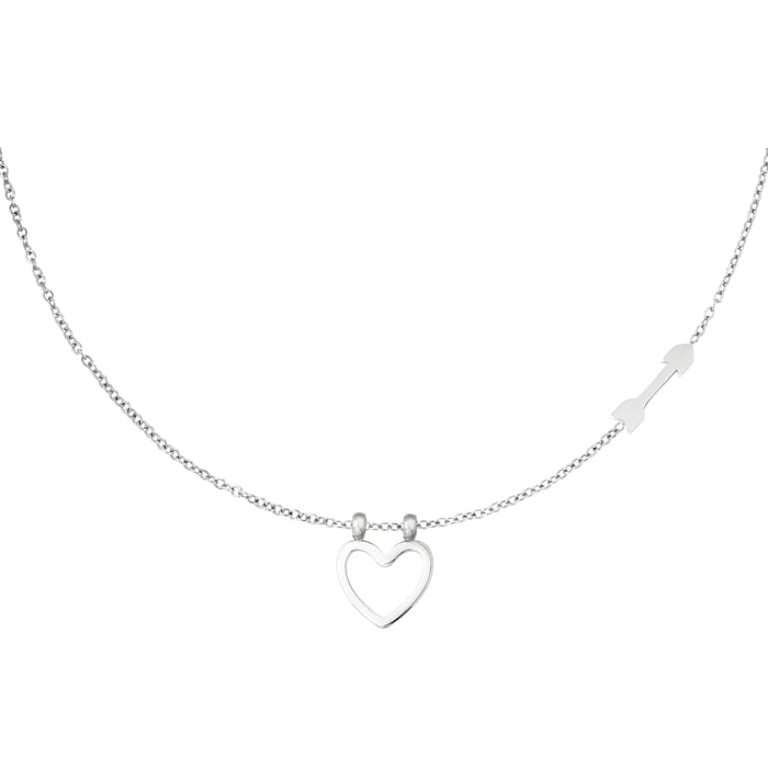 Necklace With Heart and Arrow  