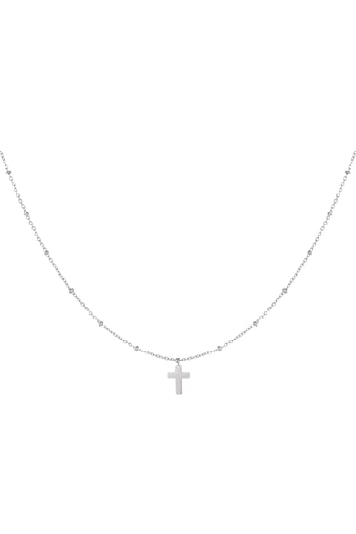 Necklace cross - Gold Color Stainless Steel h5 