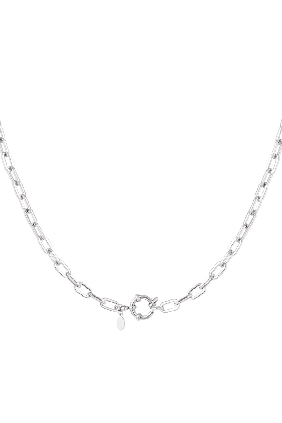 necklace basic links round closure