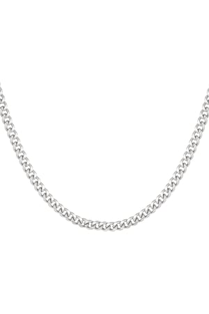 Link chain medium links - Silver Color color h5 