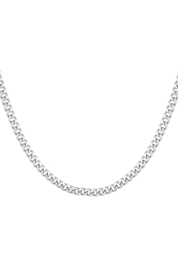 Link chain medium links - Silver Color color 