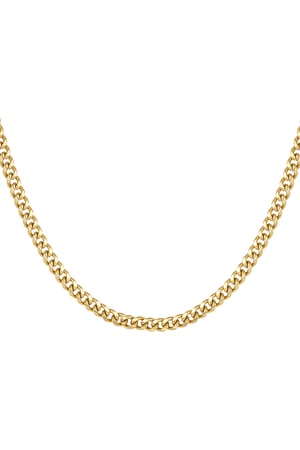 Link chain medium links - Gold color h5 