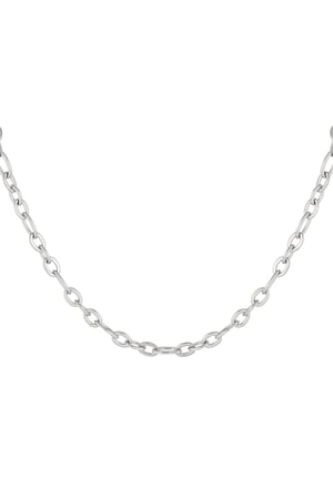 Chain basic link - Silver Color color h5 