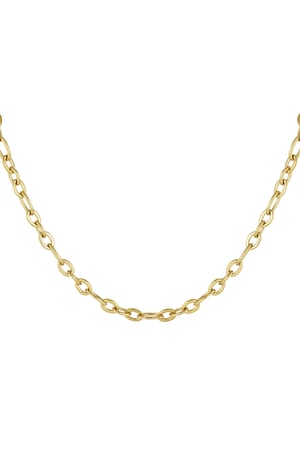 Chain basic link - Gold color h5 