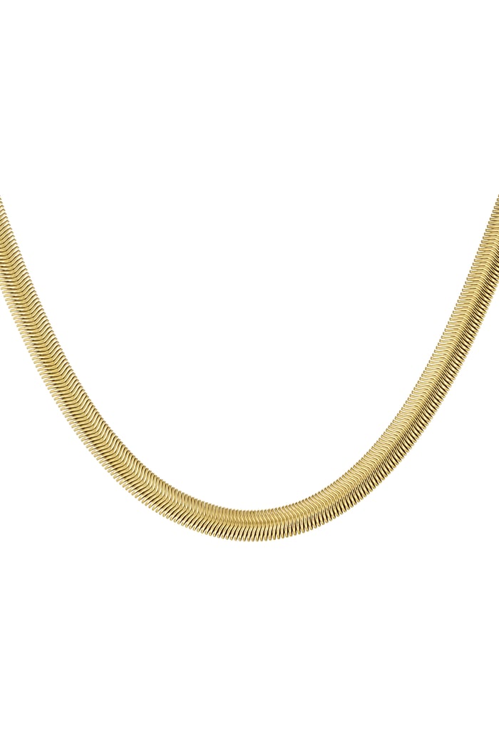 Chain flat - Gold color 