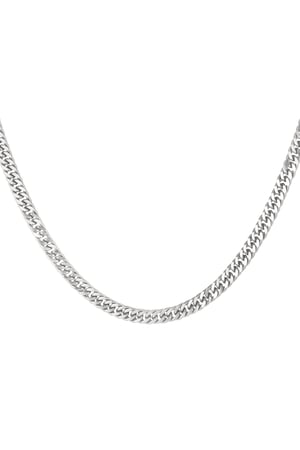 Link chain coarse - Silver Color color h5 