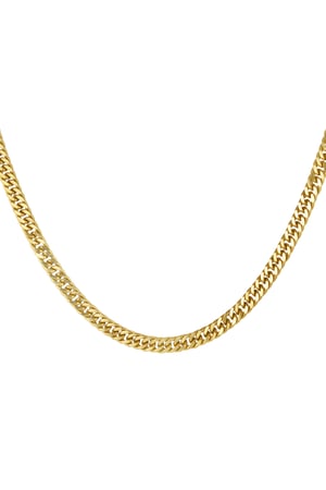 Link chain coarse - Gold color h5 