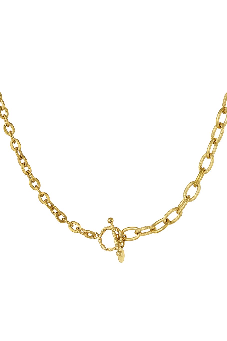 link chain 2 sizes with round closure