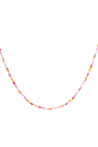Colorful beaded necklace - multi h5 