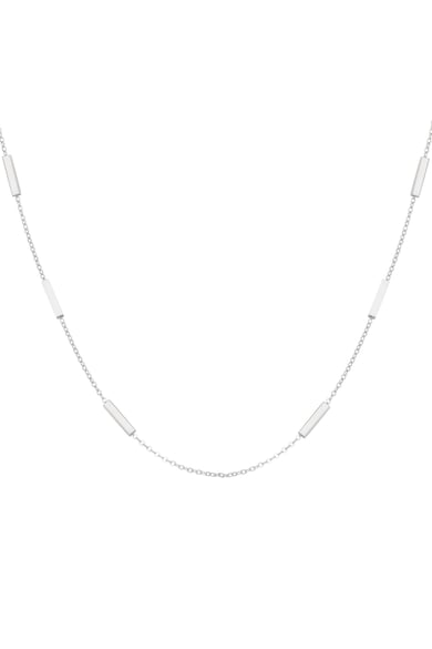 Halskette mit Röhrenanhängern – Goldfarbe - Goldfarbefarbe h5 