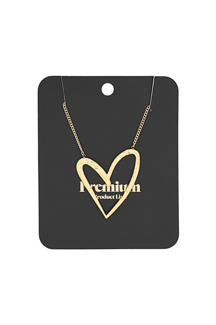 Necklace heartbreaker - Gold color Picture5