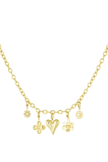 Charming necklace charming daily - Gold color