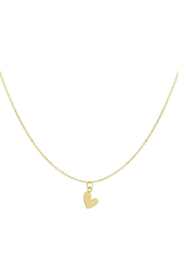 klassieke ketting met hartjesbedel 2