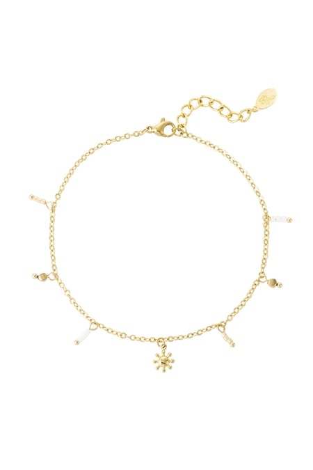 Calm breeze anklet - Gold color