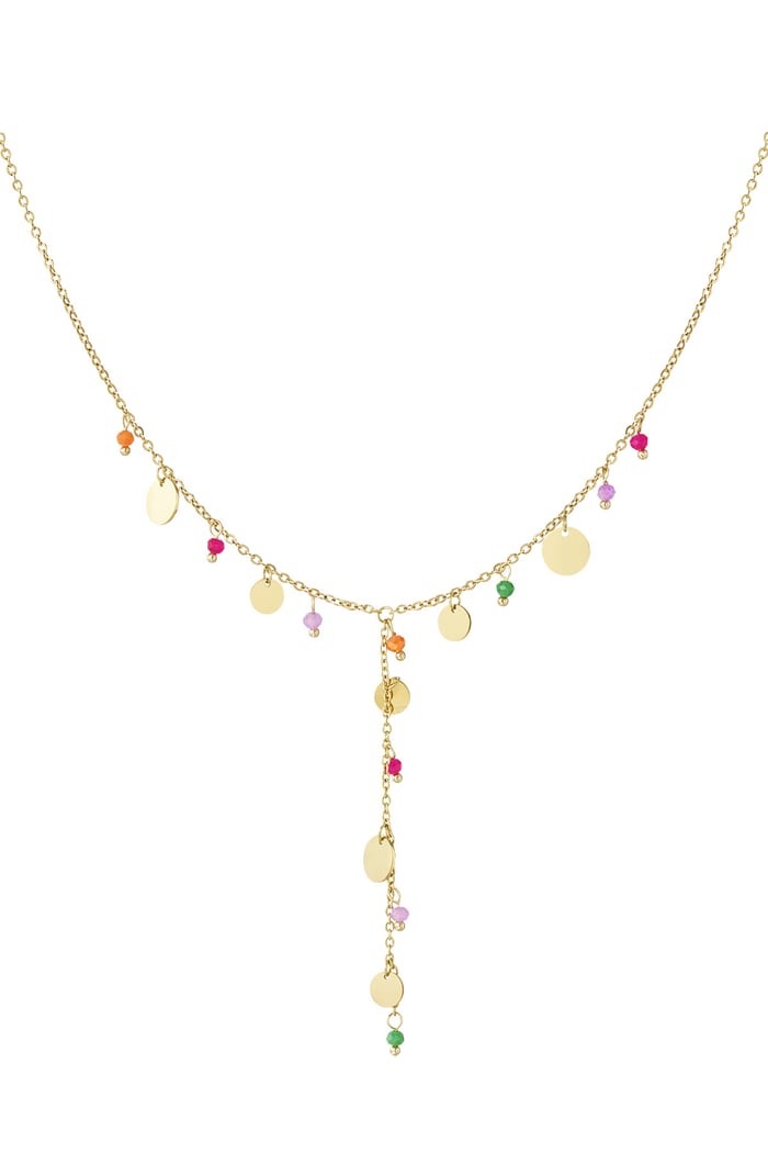 Necklace summer loving - Gold color 