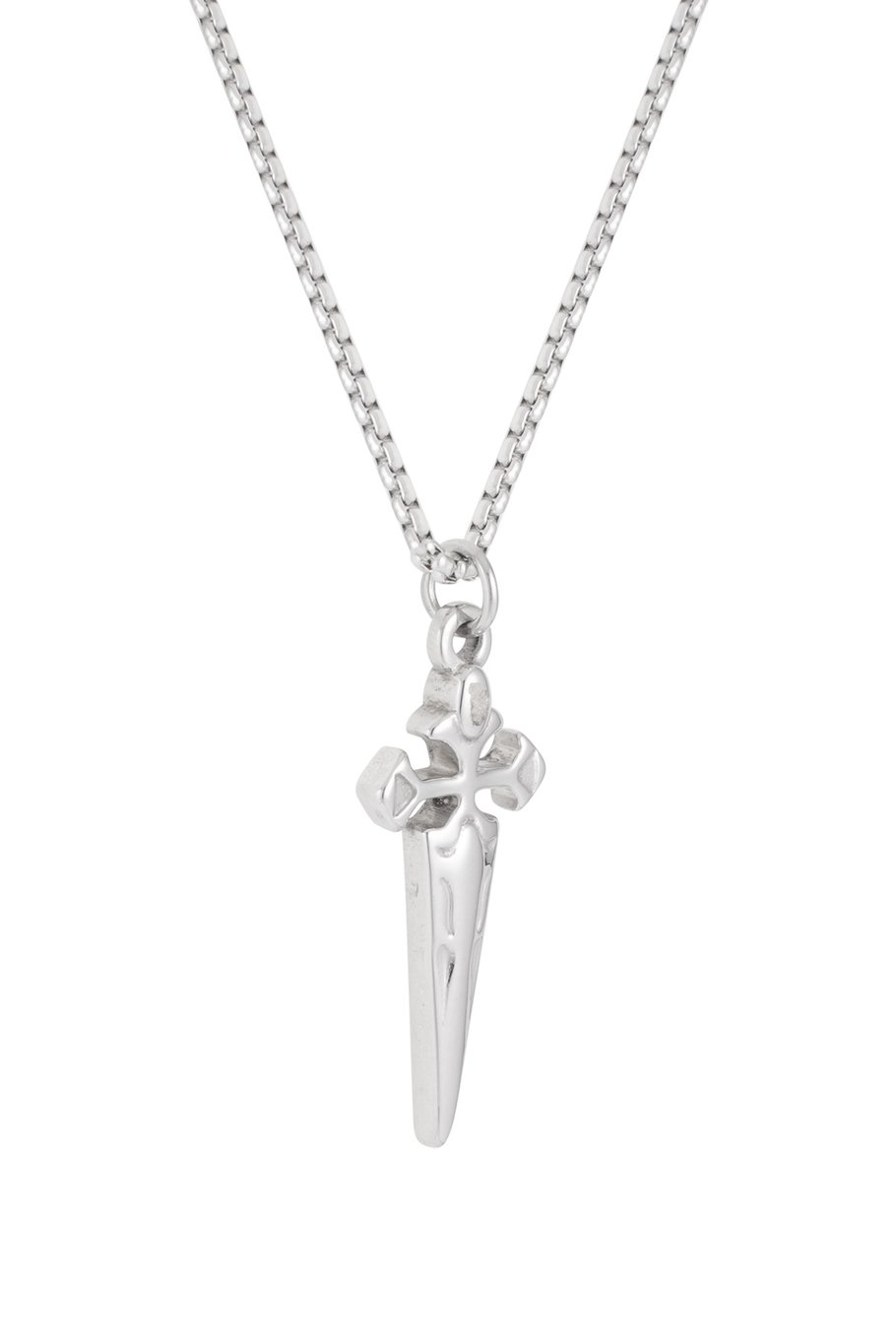 collana da uomo semplice con ciondolo a forma di spada h5Immagine2