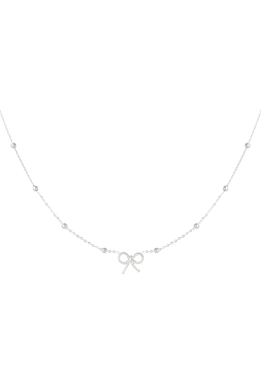necklace bow basic 