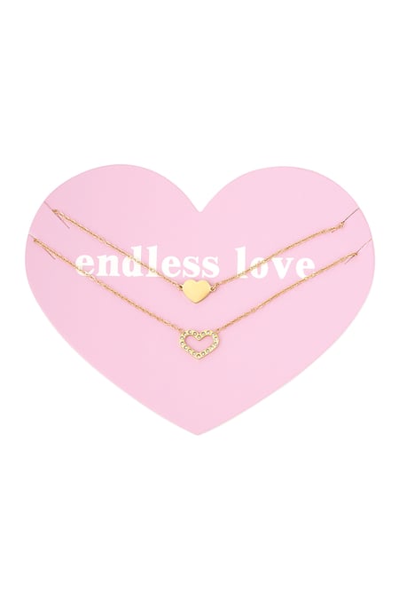 Necklace forever bond - Gold color