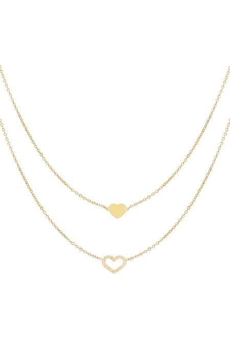 Necklace forever bond - Gold color 2